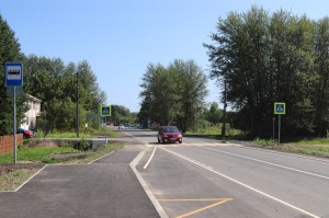 В Ярославской области отремонтировали участок дороги, ведущей к селу Кукобой